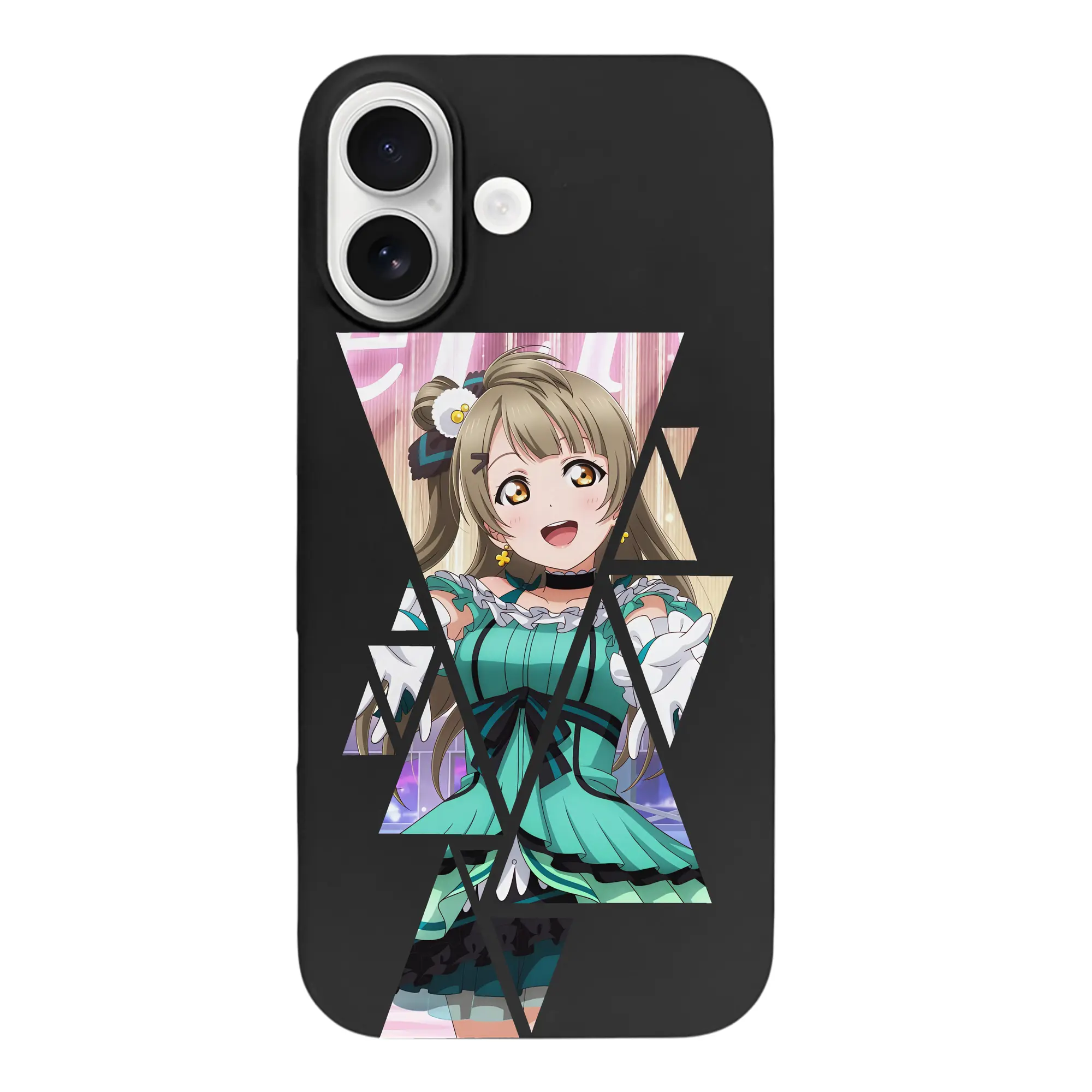 Love Live! グッズ,南ことり - iPhone 17 シリーズ シリコンケース 薄型 耐衝撃 指紋防止 ソフトタッチカバー 精密フィット 傷防止 保護ケース iPhone 17/17 Air/17 Pro/17 Pro Max 対応